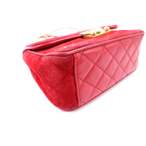Chanel Tracollina Pelle Rossa