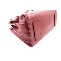 Saint Laurent Sac de Jour Pelle Rosso Vino