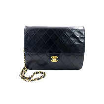 Chanel Tracolla Pelle Nera