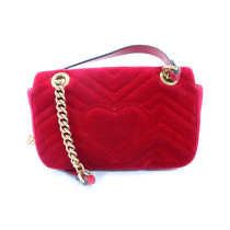 Gucci Marmont Velluto Rosso