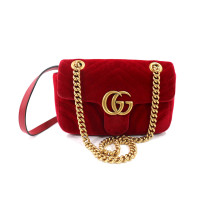Gucci Marmont Velluto Rosso