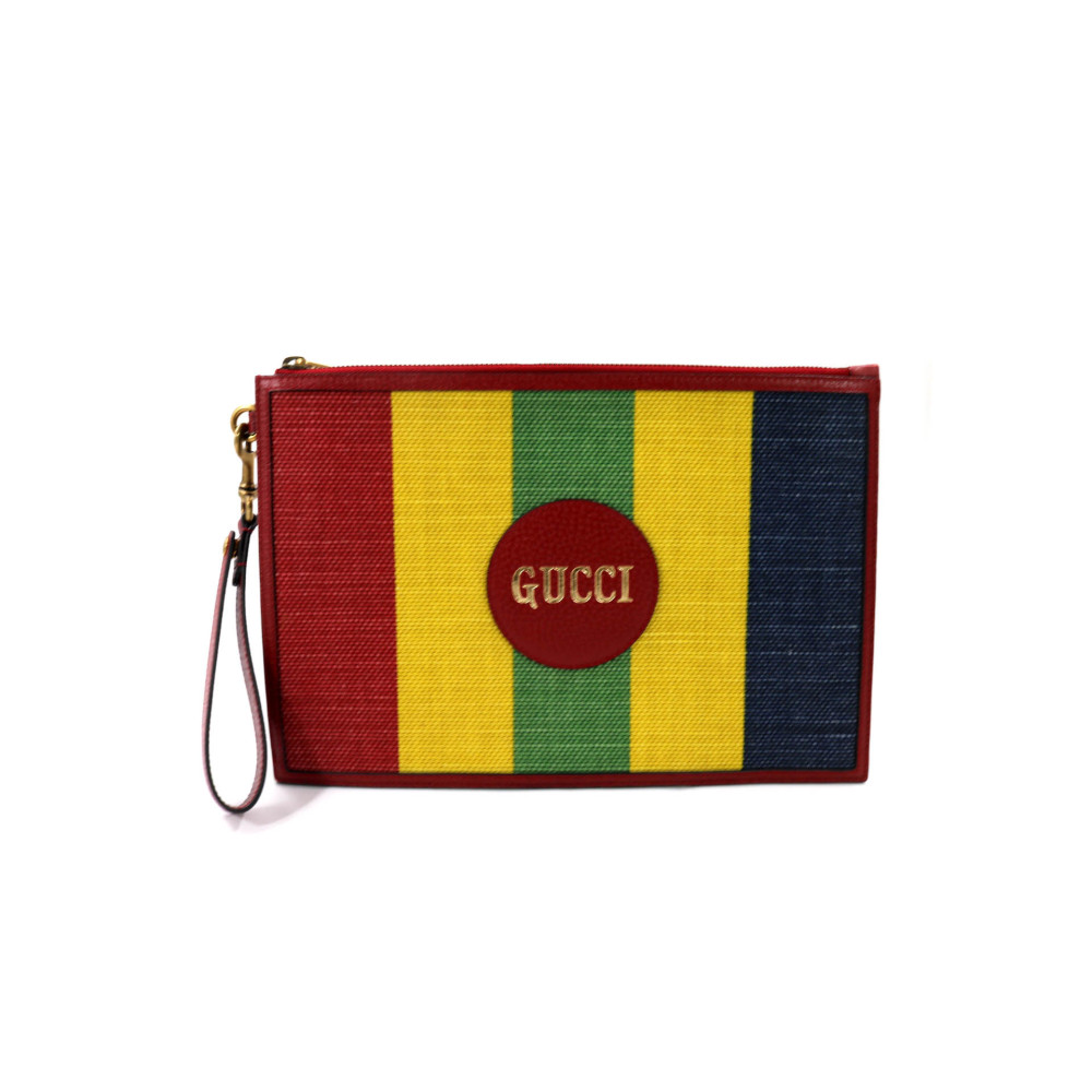 Gucci Pochette Tessuto Multicolor