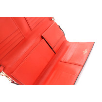 Valentino Wallet On Strap Pelle Rossa