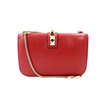 Valentino Glam Lock Pelle Rossa