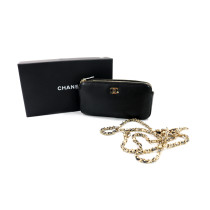 Chanel Tracolla Pelle Nera