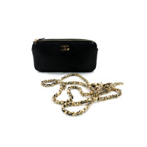 Chanel Tracolla Pelle Nera