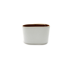 Hermés Bracciale Pelle Bianca