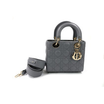 Dior Lady Dior Pelle Grigia