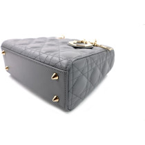 Dior Lady Dior Pelle Grigia