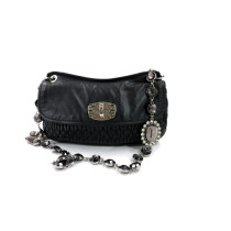Miu Miu Tracollina Pelle Nera