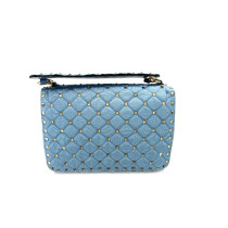 Valentino Spike Tessuto Azzurro
