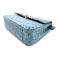 Valentino Spike Tessuto Azzurro
