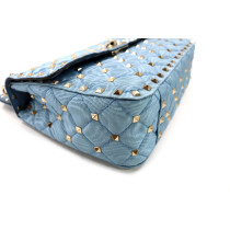 Valentino Spike Tessuto Azzurro