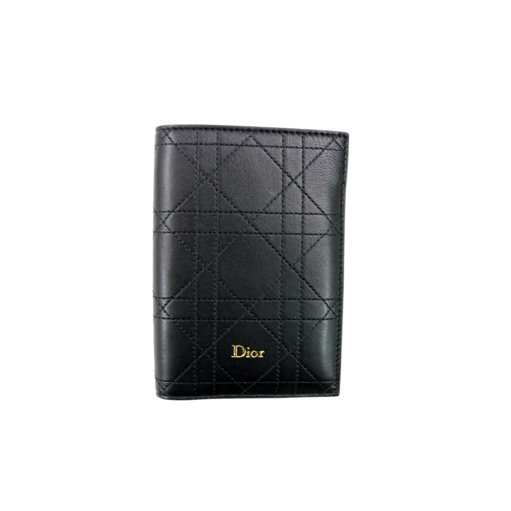 Dior Portapassaporto Pelle Nera