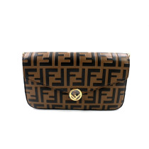 Fendi Woc Pelle Marrone
