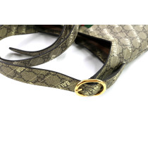 Gucci Per Balenciaga Jackie Tela Beige