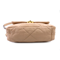 Chanel 19 Small Pelle Beige