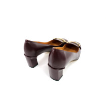 Tod's Block-Meel Pelle Bordeaux