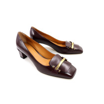 Tod's Block-Meel Pelle Bordeaux