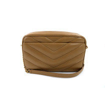Saint Laurent Camera Bag Lou Lou Pelle Natural Tan