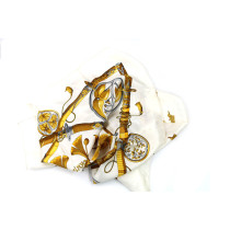 Hermes Foulard "Princes Du Soleil Levant" Seta Avorio e Oro