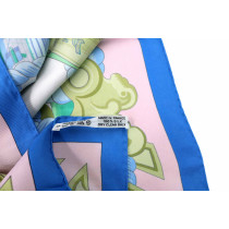Hermes Foulard "Tribord" Seta Azzurra