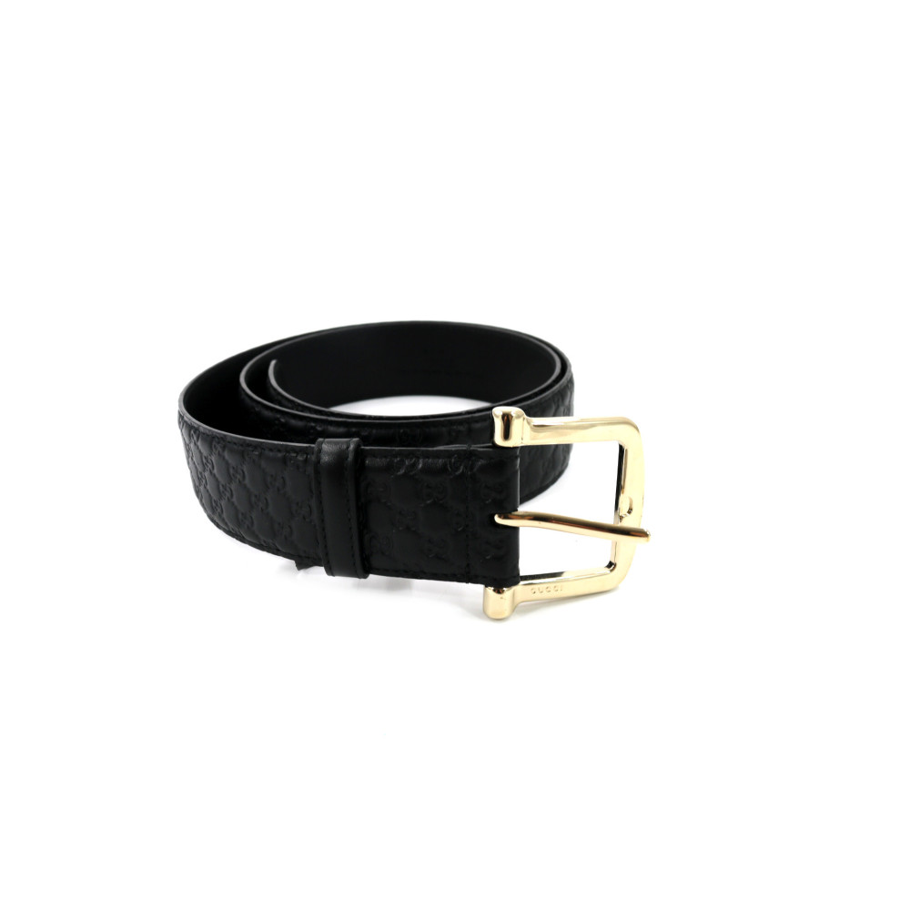 Gucci Cintura Pelle Nera