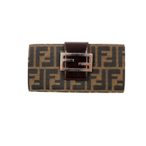 Fendi Portafoglio Zucca Marrone