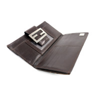 Fendi Portafoglio Zucca Marrone