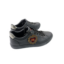 Dolce & Gabbana Sneakers Pelle Nera