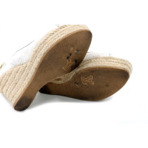 Louis Vuitton Sandali Tela Bianca