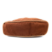 Hermes Pochette Tessuto Marrone