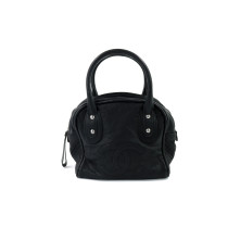 Chanel Bauletto Bowling Pelle Nera