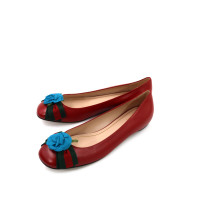 Gucci Ballerine Pelle Rossa
