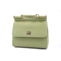 Dolce & Gabbana Sicily Small Pelle Dauphine Verde