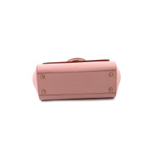 Dolce & Gabbana Sicily Media Pelle Dauphine Rosa