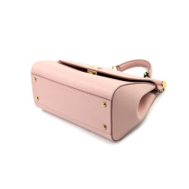 Dolce & Gabbana Sicily Media Pelle Dauphine Rosa
