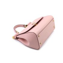 Dolce & Gabbana Sicily Media Pelle Dauphine Rosa