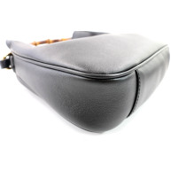 Gucci Diana Media Pelle Nera