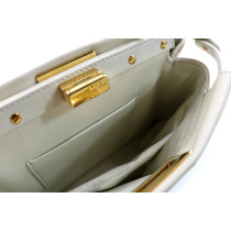 Fendi Peekaboo Mini Limited Pelle Burro