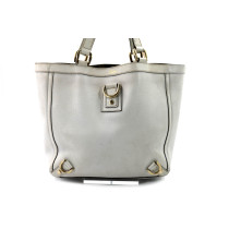 Gucci Abbey D Ring Vintage Pelle Bianca