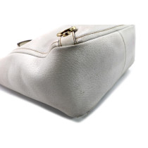 Gucci Abbey D Ring Vintage Pelle Bianca