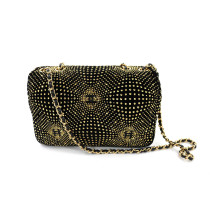 Chanel Classic Flap Mini Velluto Nero