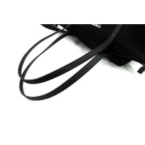Prada Shopper Tela Vela Nera