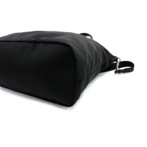 Prada Shopper Tela Vela Nera
