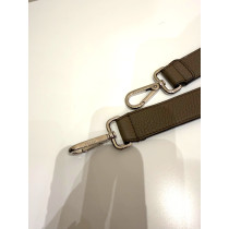 Kopie von Fendi Peekaboo Genarbtes Leder Braun