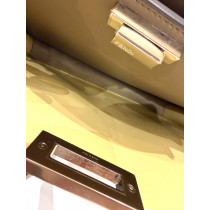 copy of Fendi Peekaboo Brown Textured Leather