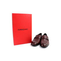 Ferragamo Mocassino Pelle Bordeaux