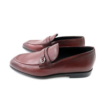 Ferragamo Mocassino Pelle Bordeaux