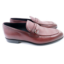 Ferragamo Mocassino Pelle Bordeaux